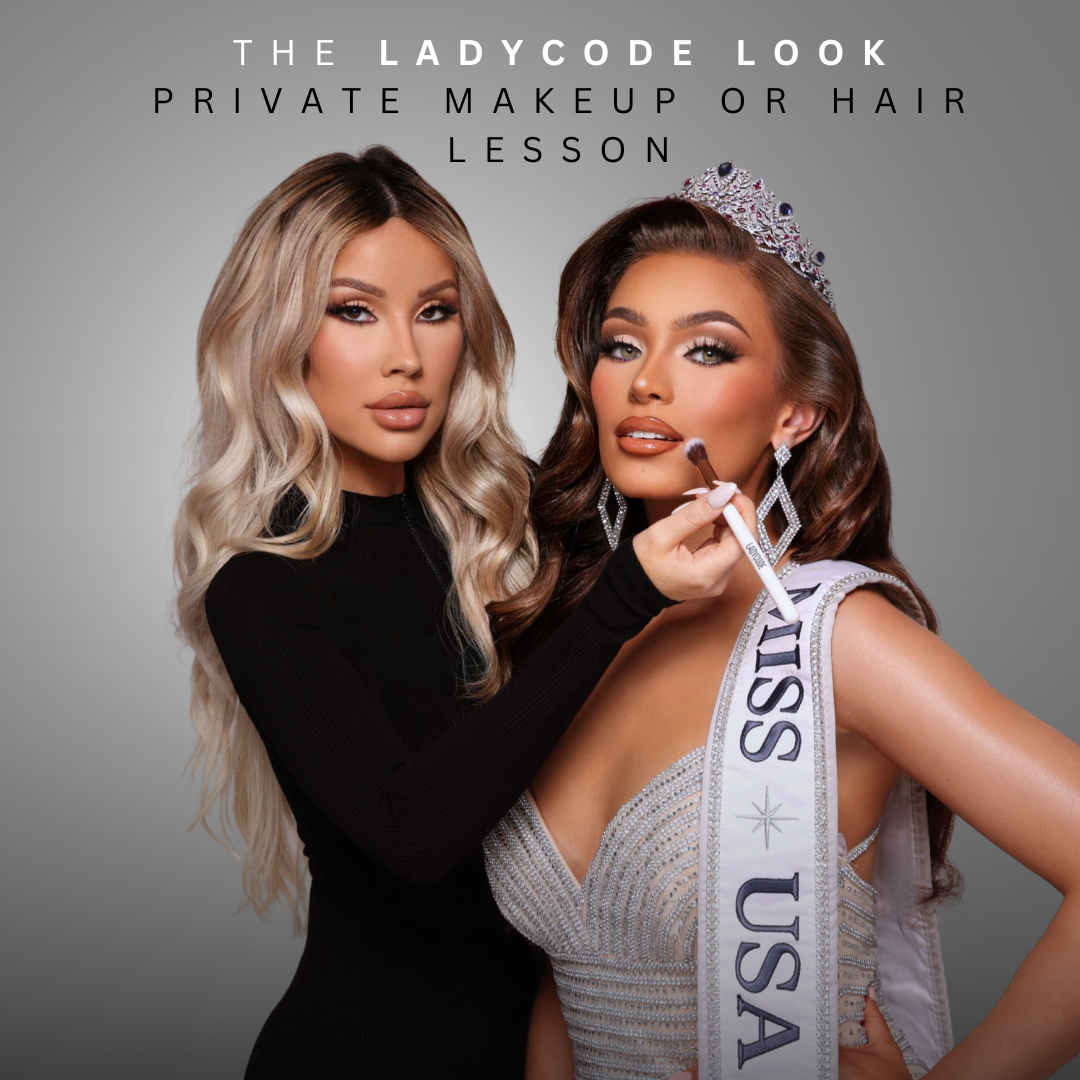 1 ON 1 MAKEUP / HAIR LESSON WITH LISA OPIE